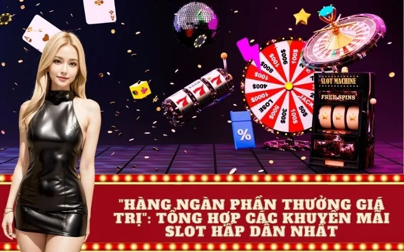 "Hàng Ngàn Phần Thưởng Giá Trị": Tổng Hợp Các Khuyến Mãi Slot Hấp Dẫn Nhất