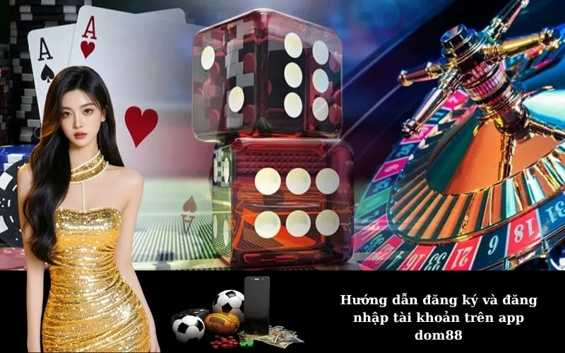 Hướng dẫn đăng ký và đăng nhập tài khoản trên app dom88