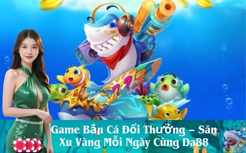 Game Bắn Cá Đổi Thưởng – Săn Xu Vàng Mỗi Ngày Cùng Da88