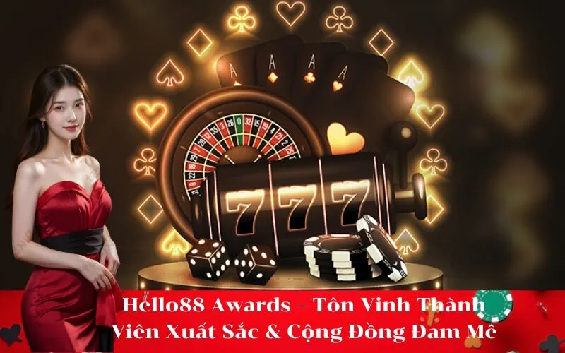 Hello88 Awards – Tôn Vinh Thành Viên Xuất Sắc & Cộng Đồng Đam Mê