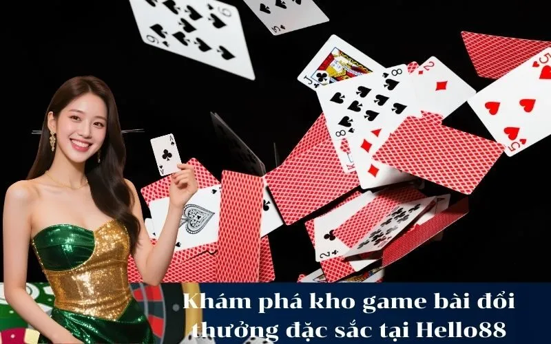 Khám phá kho game bài đổi thưởng đặc sắc tại Hello88