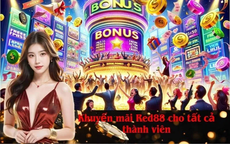 Khuyến mãi Red88 cho tất cả thành viên