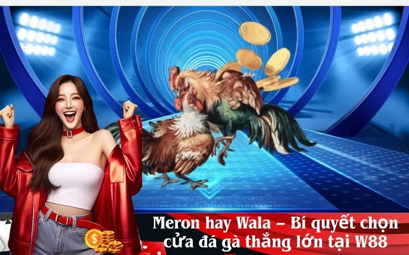 Meron hay Wala – Bí quyết chọn cửa đá gà thắng lớn tại W88