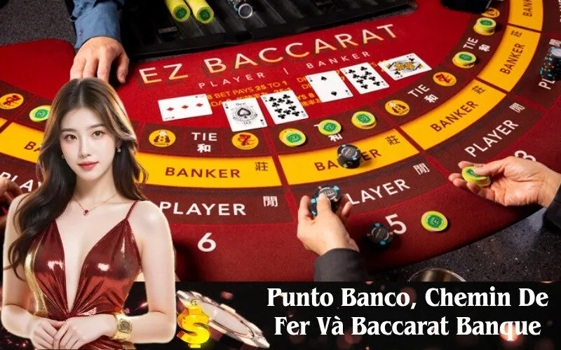 Punto Banco, Chemin De Fer, Baccarat Banque