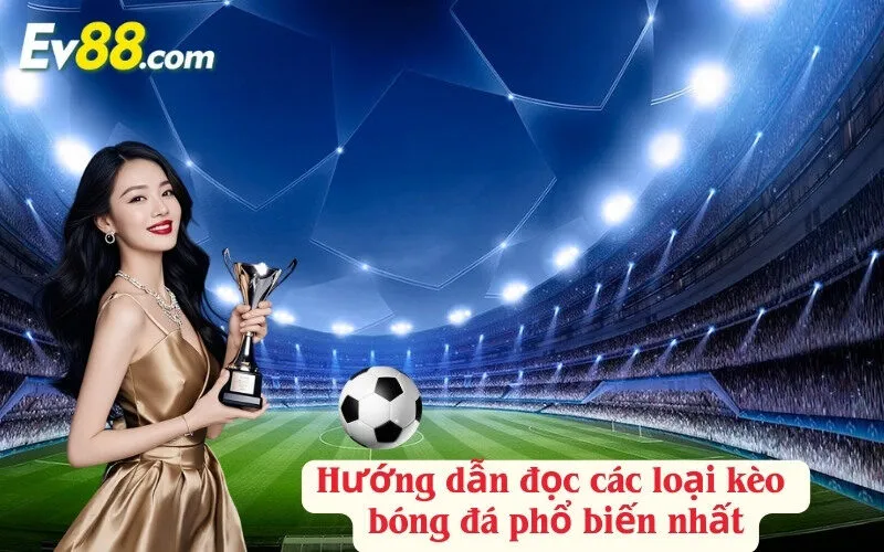 Hướng dẫn đọc các loại kèo 
bóng đá phổ biến nhất