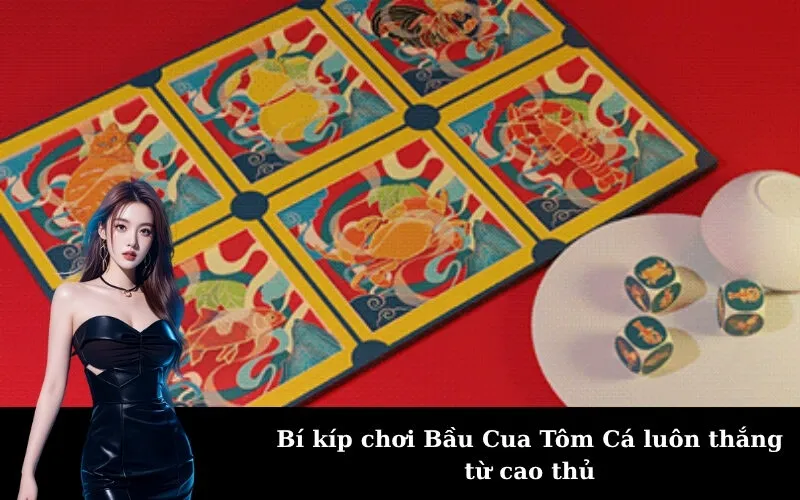 Bí kíp chơi Bầu Cua Tôm Cá luôn thắng từ cao thủ
