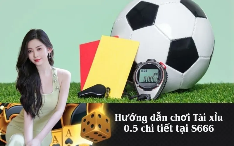 Hướng dẫn chơi Tài xỉu 0.5 chi tiết tại S666