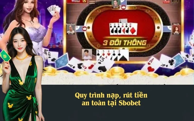 Quy trình nạp, rút tiền an toàn tại Sbobet